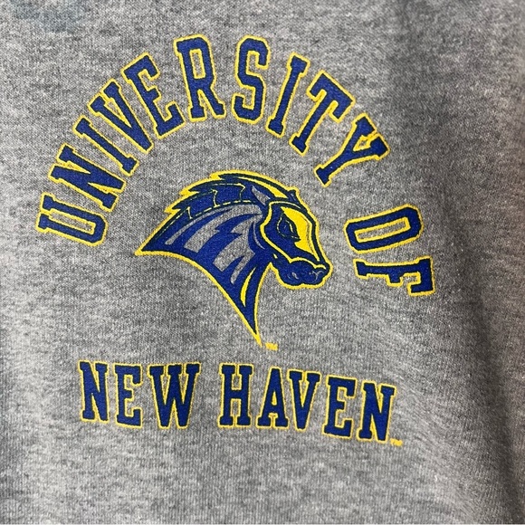 University of New Haven Chargers Full Zip Hoodie Sweat Jacket Men’s S Champion - Picture 3 of 6